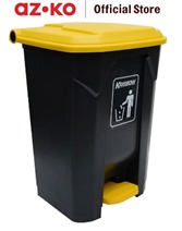 Tempat sampah tertutup kapasitas 80liter merk Krisbow