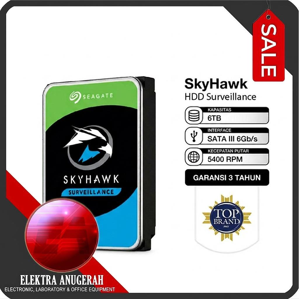 HDD CCTV 6TB Seagate Skyhawk ST6000VX009