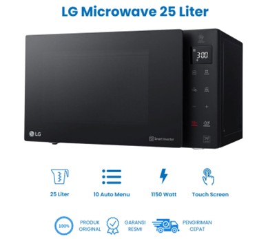 Microwave LG MS2535GIS NeoChef 25 Liter Inverter