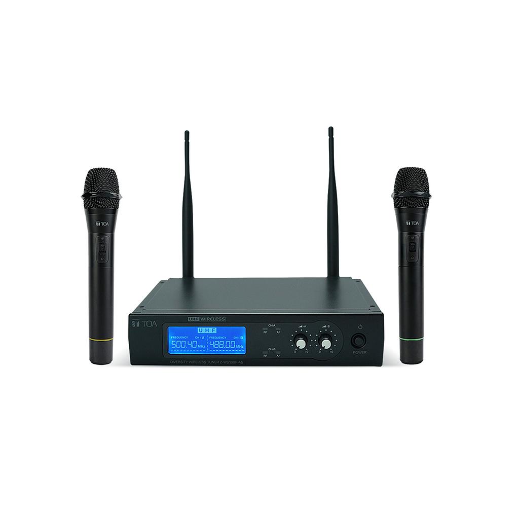 Mic Wireless hand held 1R 2mic