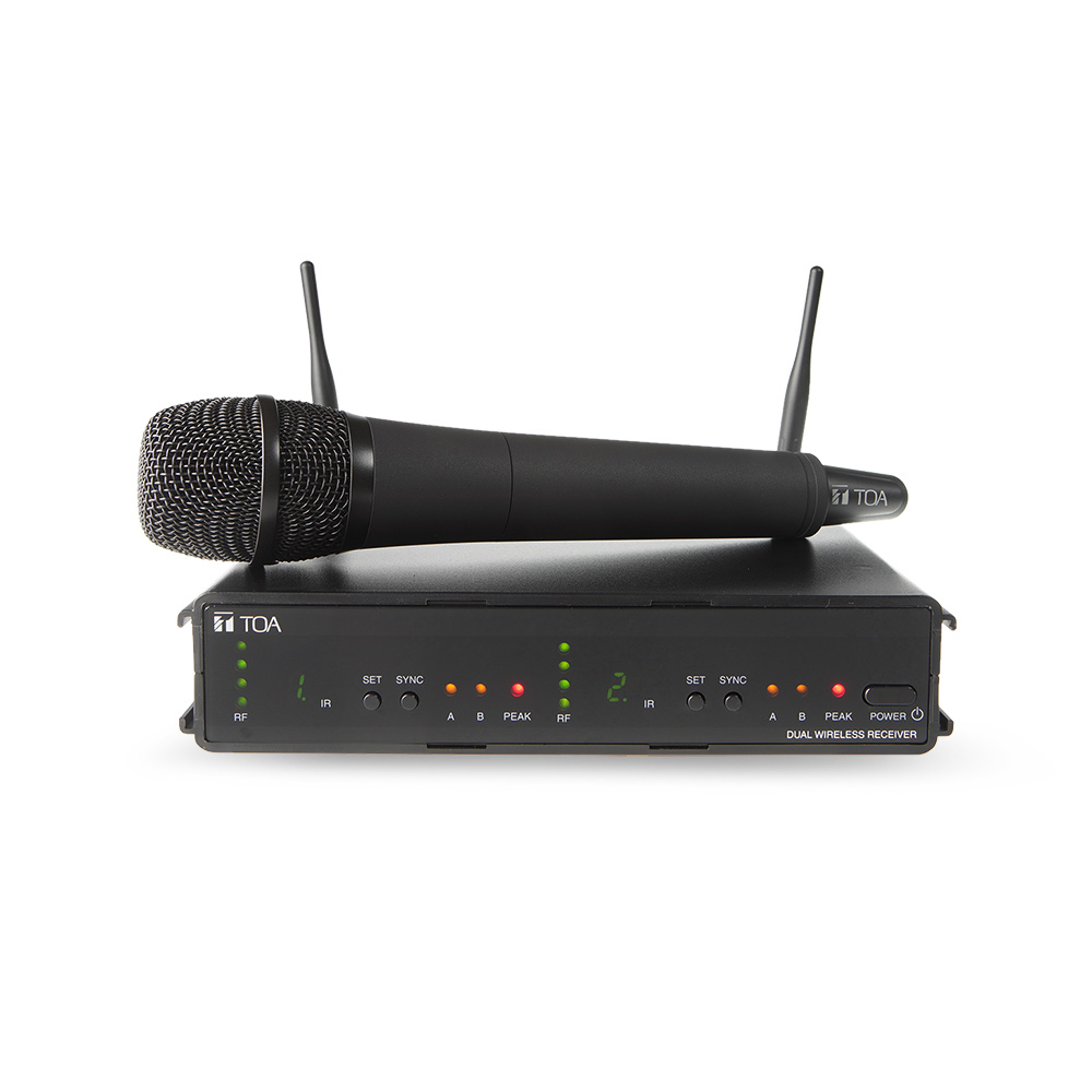TOA Z-WS422-AS Dual Channel Wireless Set (Nilai TKDN(%) 25.27 Nilai BMP 15 Nilai TKDN + Nilai BMP 40.27)