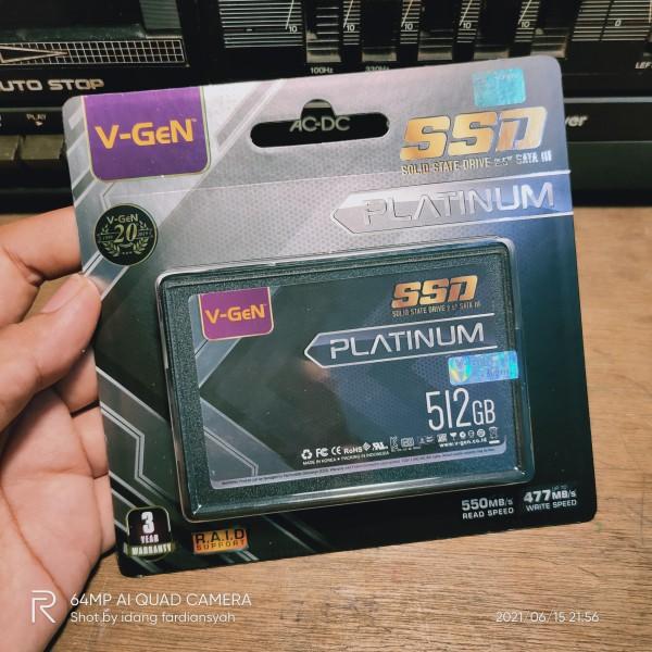 V-GEN Ssd Sata 3 Solid State Drive 2.5" 512GB