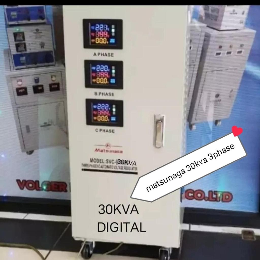 MATSUNAGA Stabilizer 20KVA 3 Phase