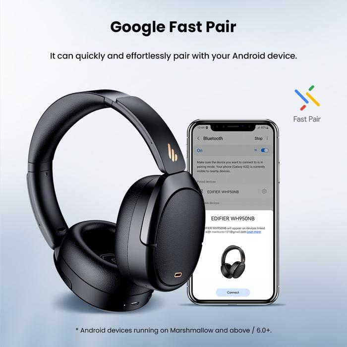 Headphone EDIFIER WH950NB Wireless Noise Cancellation Over-Ear Headphones
