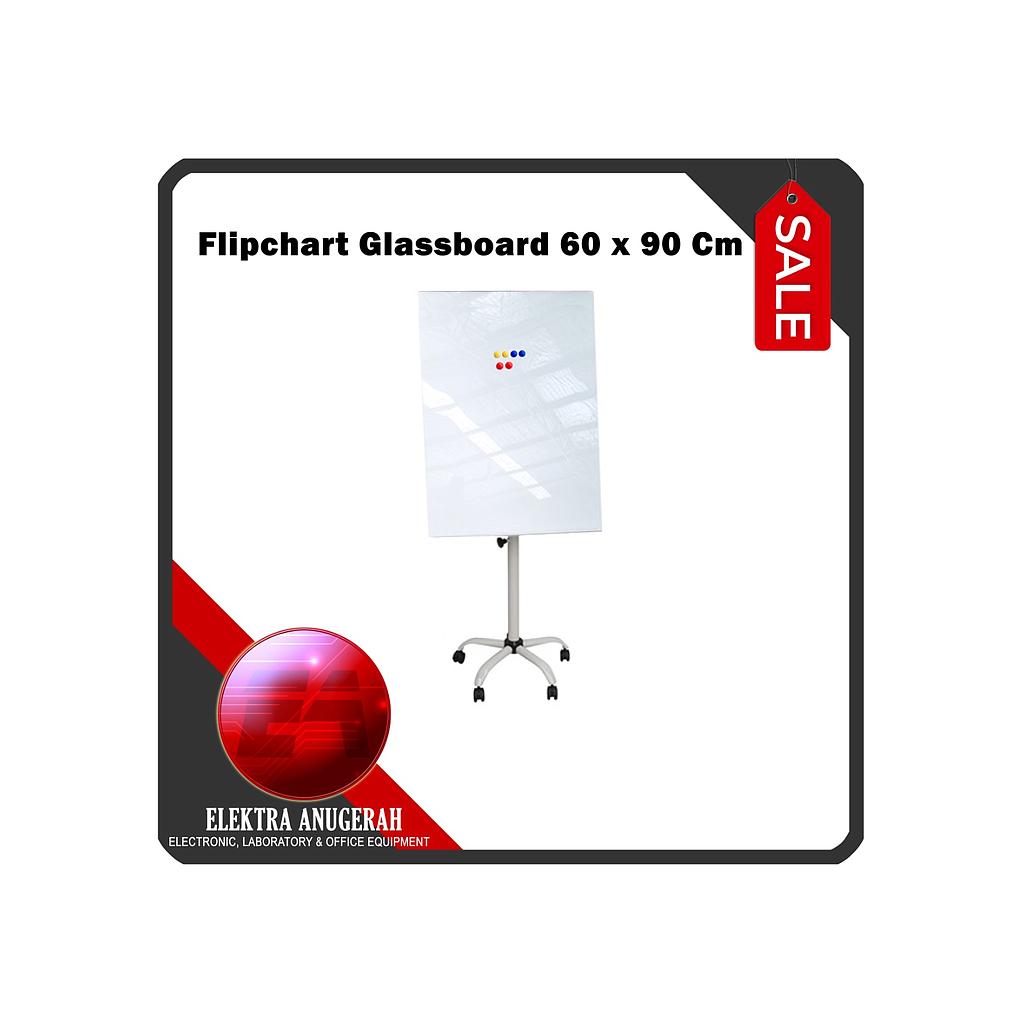 Flipchart glassboard 60 x 90 Cm