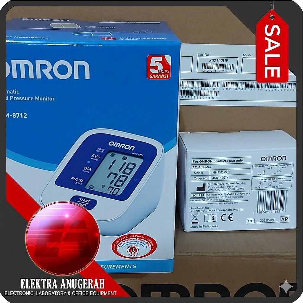 Tensimeter Digital Omron HEM 8712 Tkdn 40%