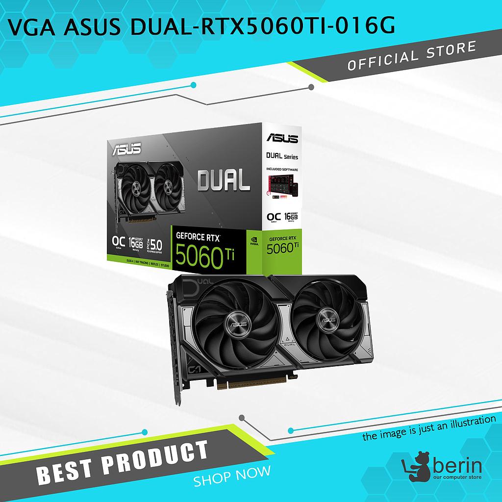 VGA ASUS DUAL-RTX5060TI-016G