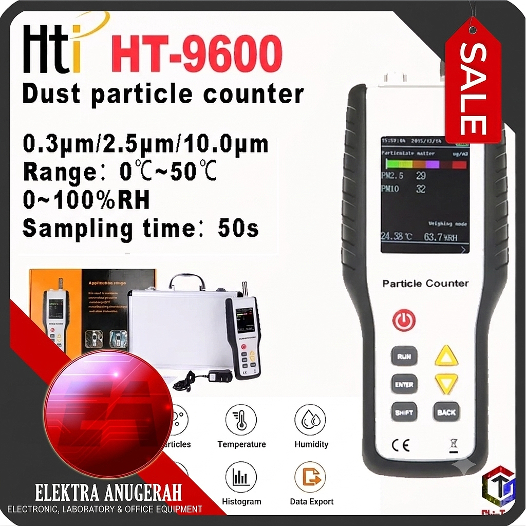 HT-9600 DUST DETECTOR PARTICLE COUNTER