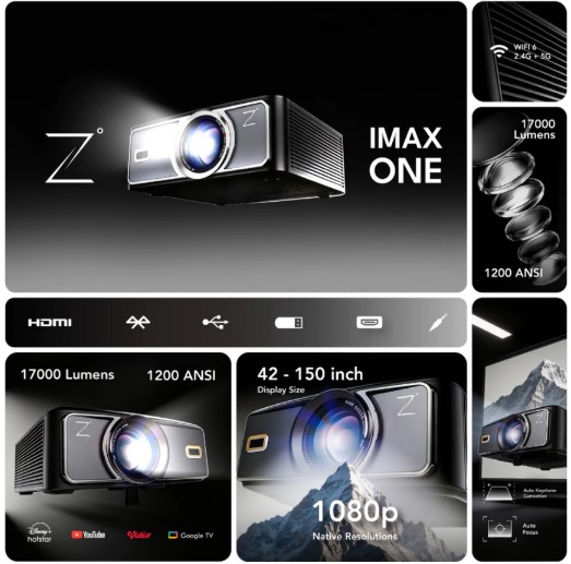 EZZRALE Imax one + Pointer + HDMI