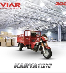 Motor Roda Tiga VIAR KARYA 300 ( on the road )