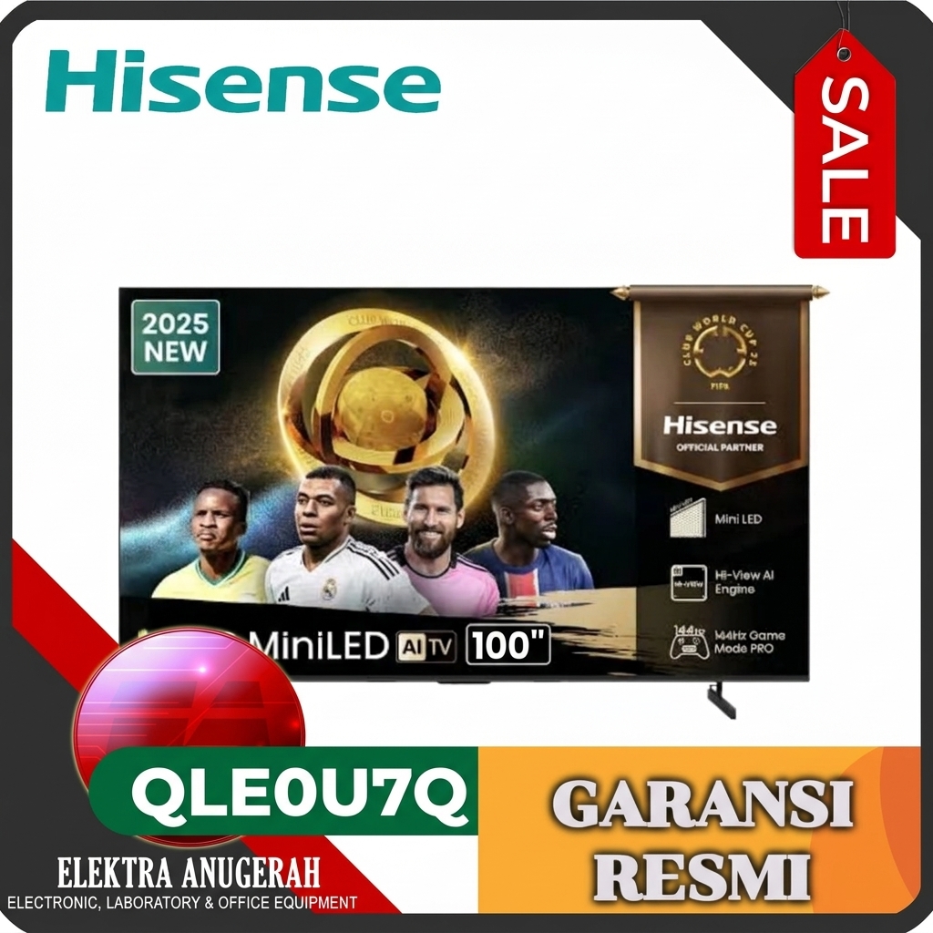 HISENSE 100 inch MINI LED PRO ULED 4K UHD SMART TV