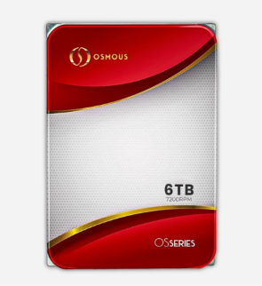OSMOUS  Harddisk Internal 6TB SATA 3.5" | Non TKDN
