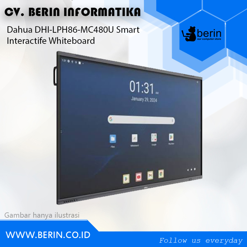 Dahua DHI-LPH86-MC480U Smart Interactife Whiteboard