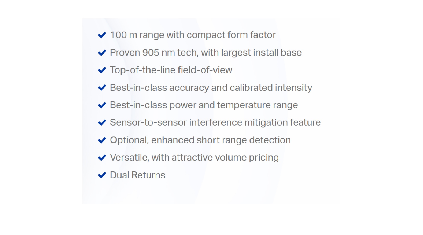 LIDAR SENSOR VELLODYNE PUCK-16