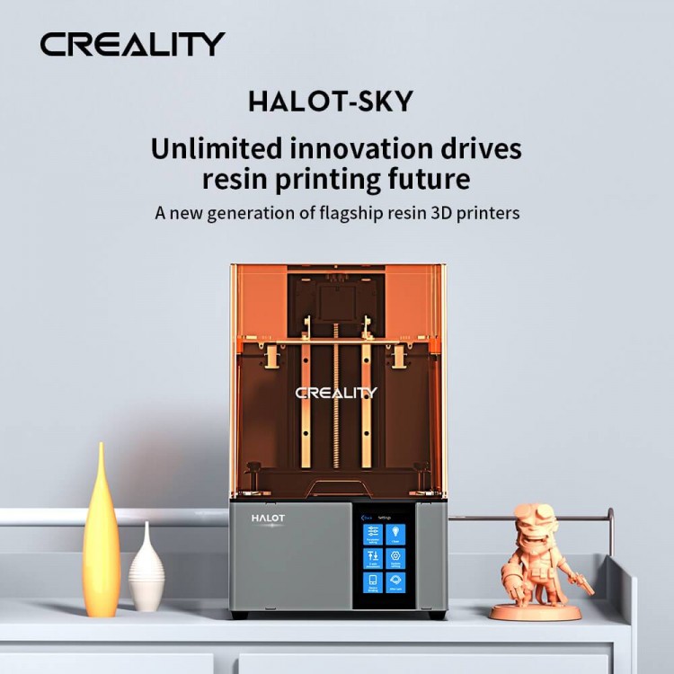 Creality Halot Sky CL-89 Resin 3D Printer Wifi Control High Res