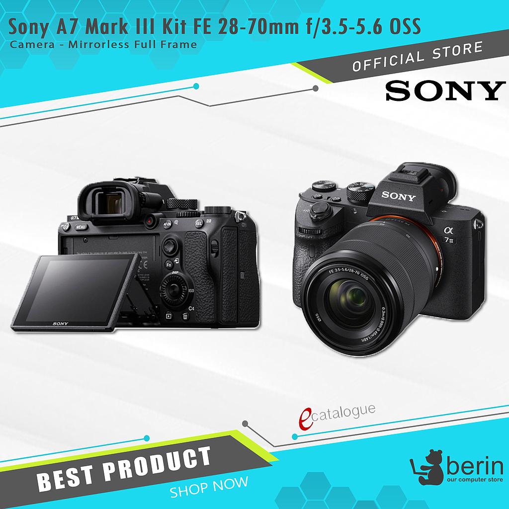 Sony A7 Mark III Kit FE 28-70mm f/3.5-5.6 OSS (N-121)