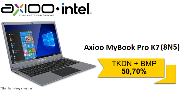 Axioo MyBook Pro K7 (8N5) TKDN