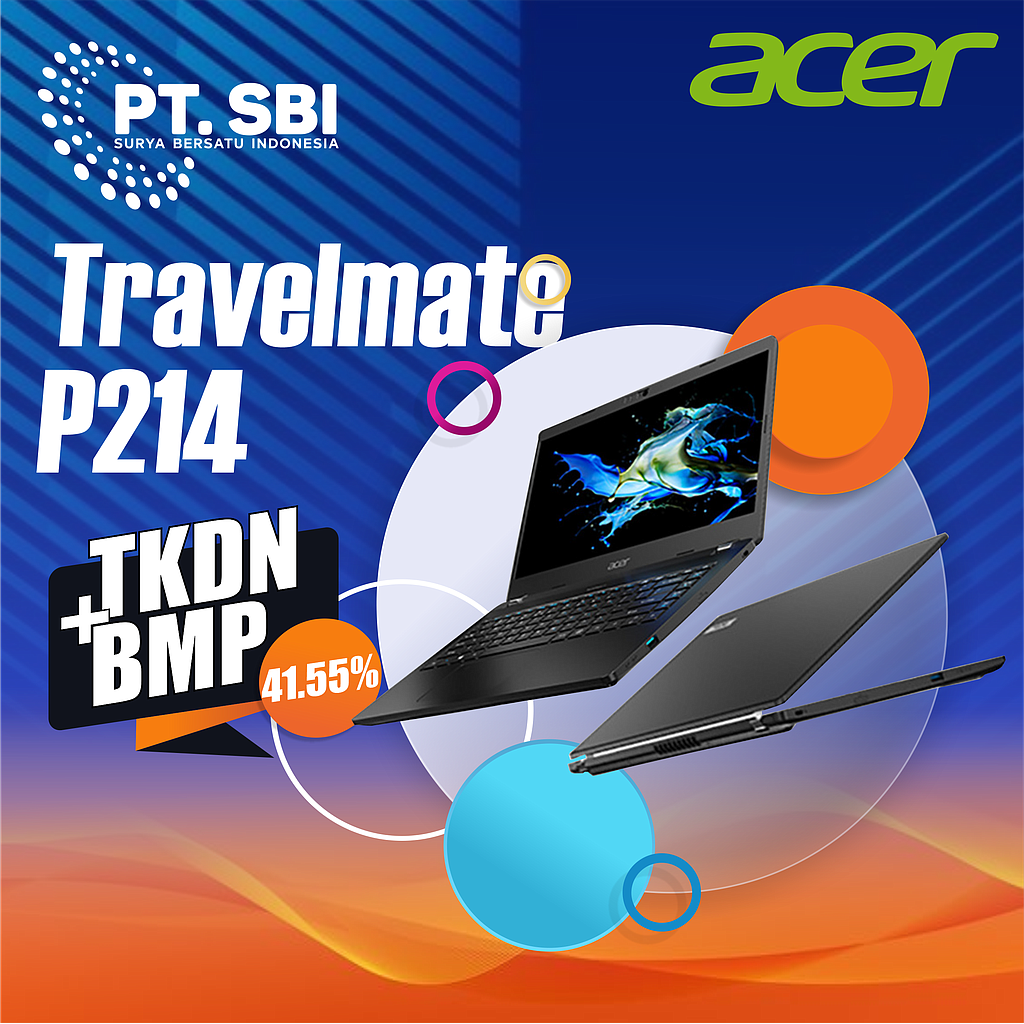 NOTEBOOK ACER Travelmate P214 (TMP214/0027) TKDN + BMP = 41.55%