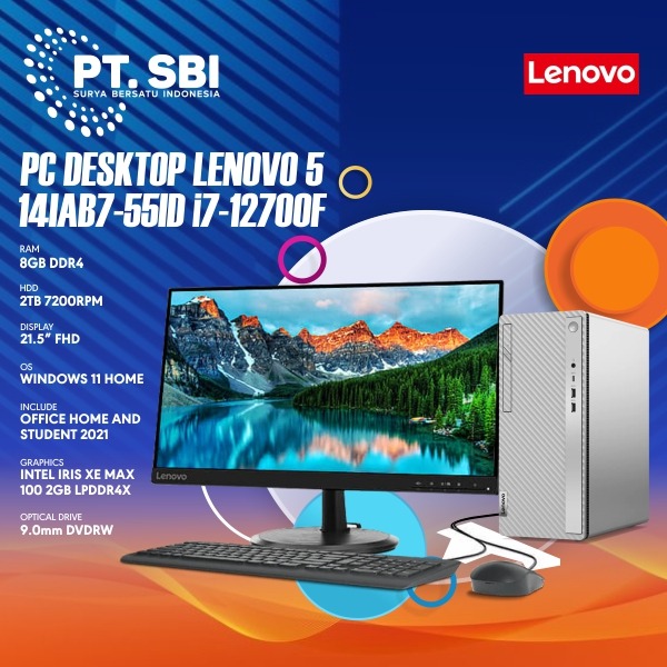PC Desktop LENOVO 5 14IAB7-55ID
