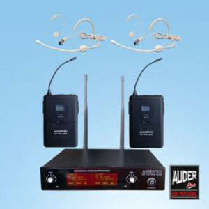 Microphone Headset Wireless AUDERPRO AP-926WM-AA