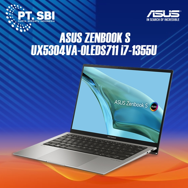 NOTEBOOK ASUS UX5304VA OLED S711 ZENBOOK S Intel EVO