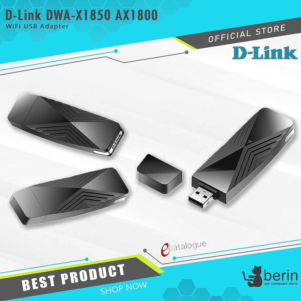 D-Link DWA-X1850 AX1800 USB Wireless Adapter
