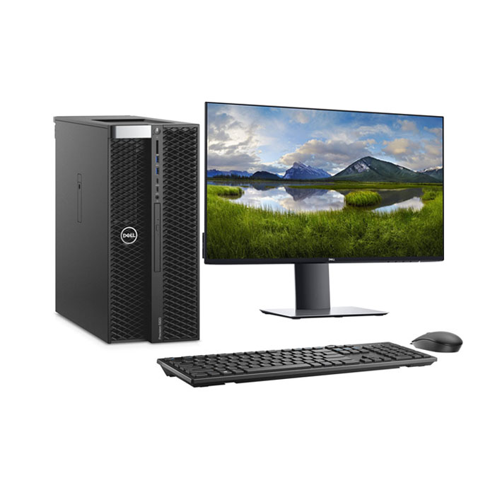 (N-282) DELL Precision 5860 Tower (Xeon W3-2423, 16GB, 512GB SSD+1TB HDD SATA, Nvidia T1000 8GB, Win 11 Pro, Monitor 24 inch)
