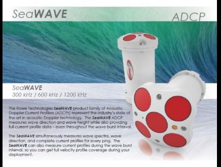 Rowe Technologies SeaWAVE 1200 kHz Acoustic Doppler Current Profiler (ADCP) (A-150)