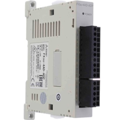 Mitsubishi PLC FX3U 4AD ADP Analog Input Module (A-145)