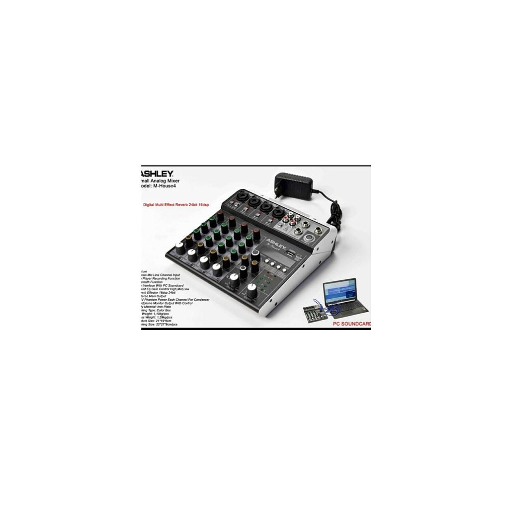 ASHLEY Mixer 4 Channel (N-40)