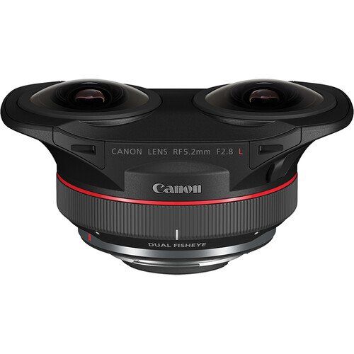 (N-70) Canon RF 5.2mm f2.8 L Dual Fisheye 3D VR Lens