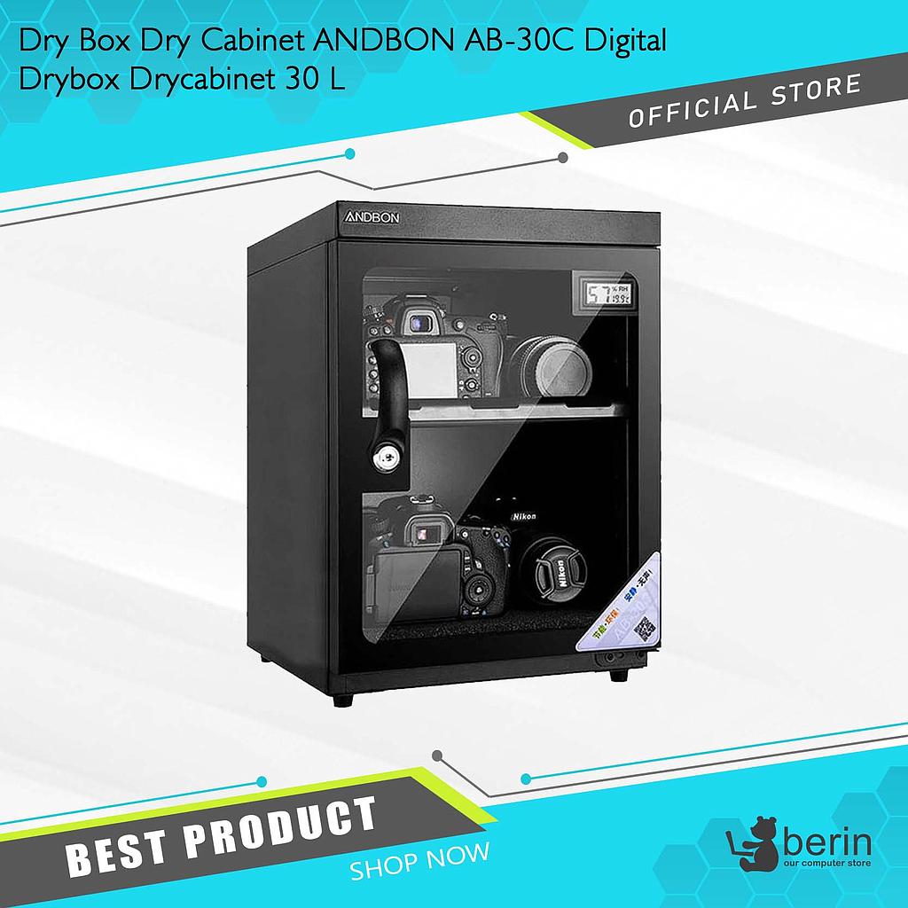 Dry Box Dry Cabinet ANDBON AB-30C Digital Drybox Drycabinet 30 liter