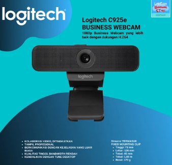 Logitech C925e Business Webcam