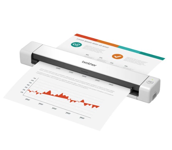 BROTHER DS-640 Compact Mobile Document Scanner