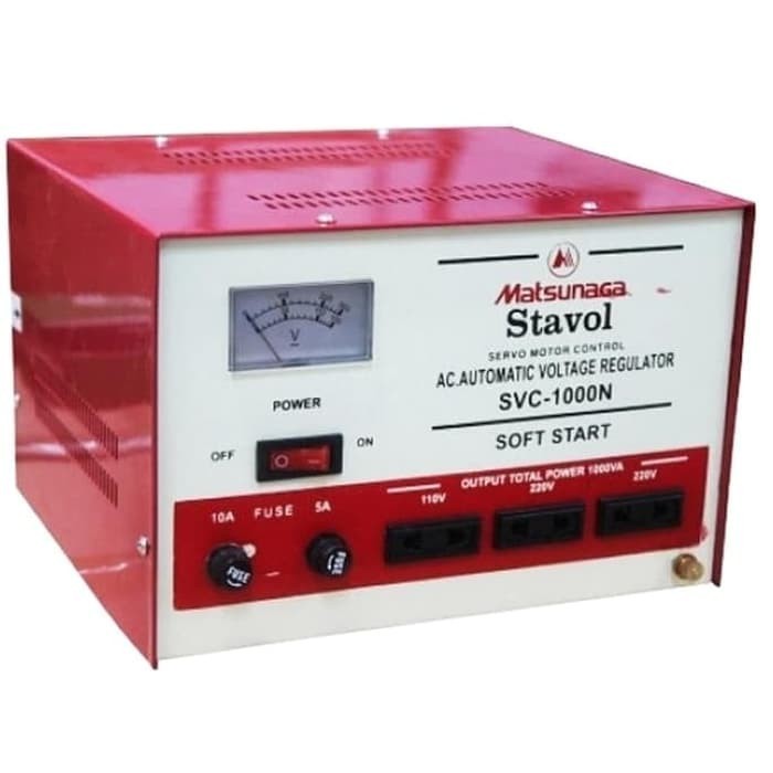Matsunaga SVC-1000N 1000 Watt Stavol Listrik | Non TKDN
