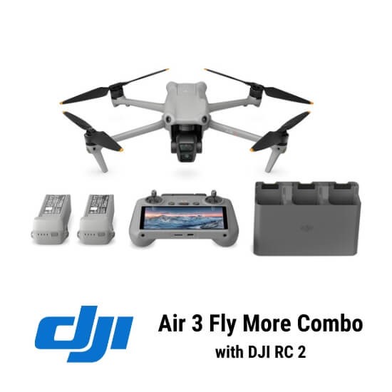 DJI Air 3 Fly More Combo (DJI RC2)