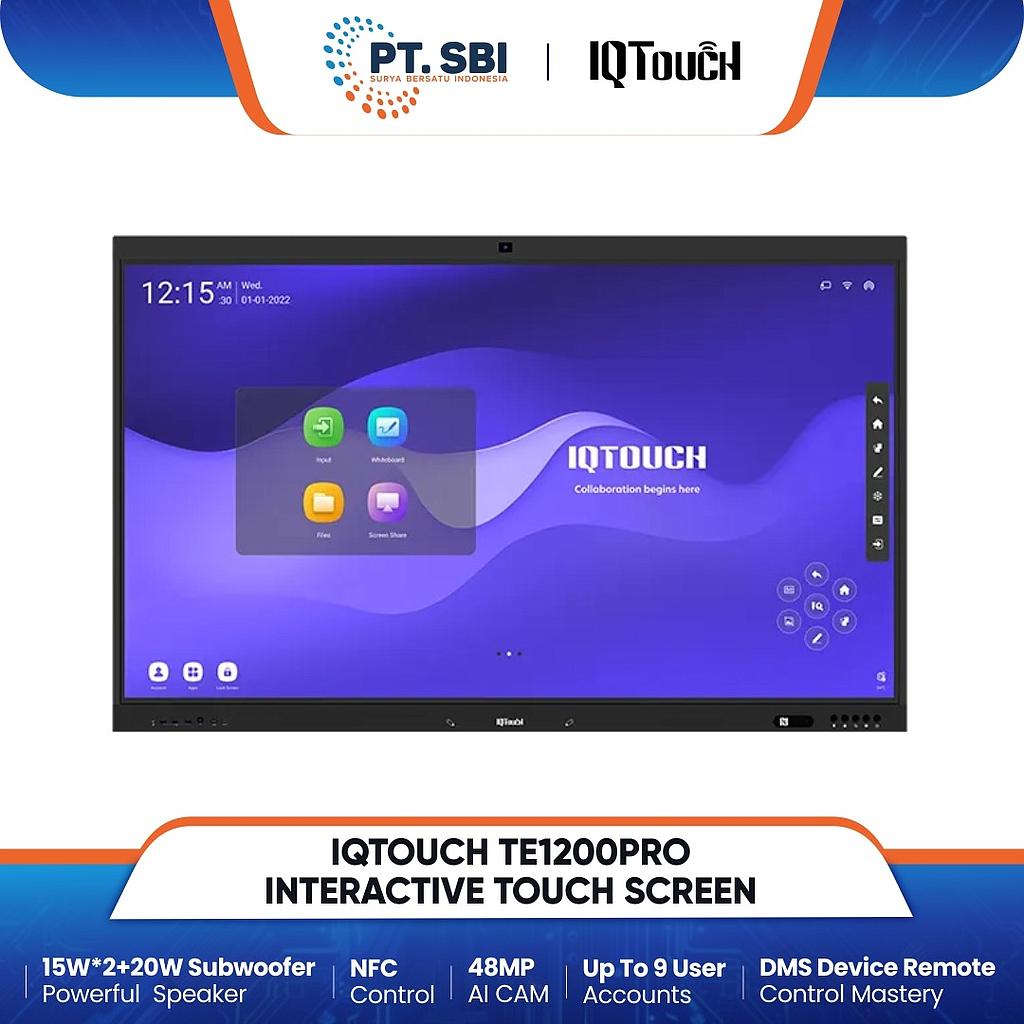 Interactive Display IQTouch TE1200 Pro 75 inch