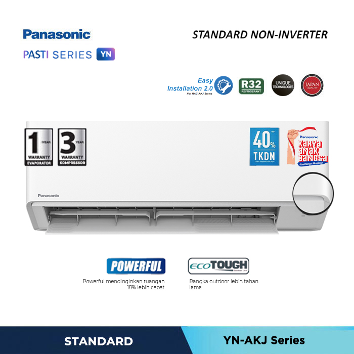 AC Panasonic YN12AKJ - 1.5Pk Standard (TKDN = 39.23%)