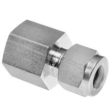 Swagelok SS 316 Tube Fitting, Female Connector 1/4&quot; OD x 1/4&quot; FNPT (SS-400-7-4)