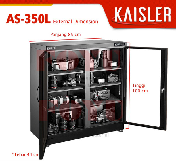 Dry Box Cabinet Kaisler AS-350L - Mekanik-Standard (non-TKDN)