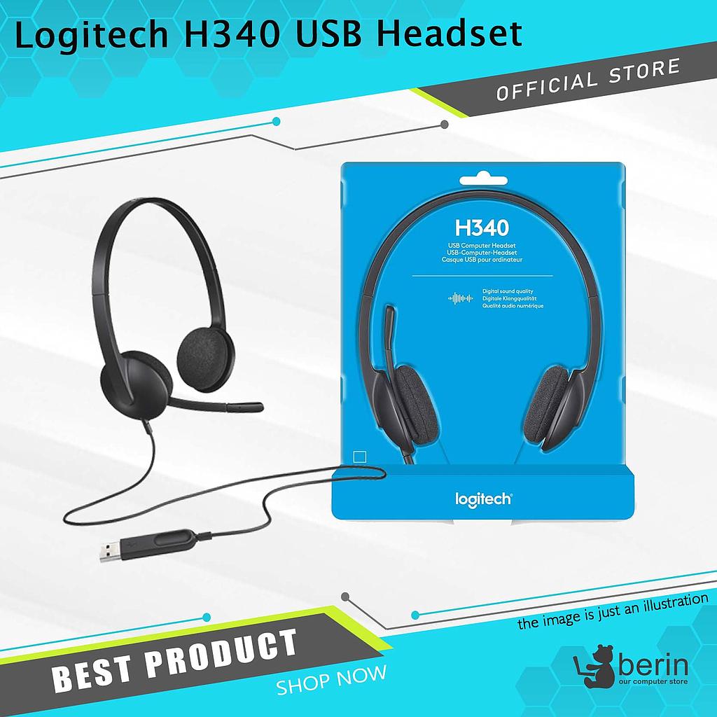 Logitech H340 USB Headset