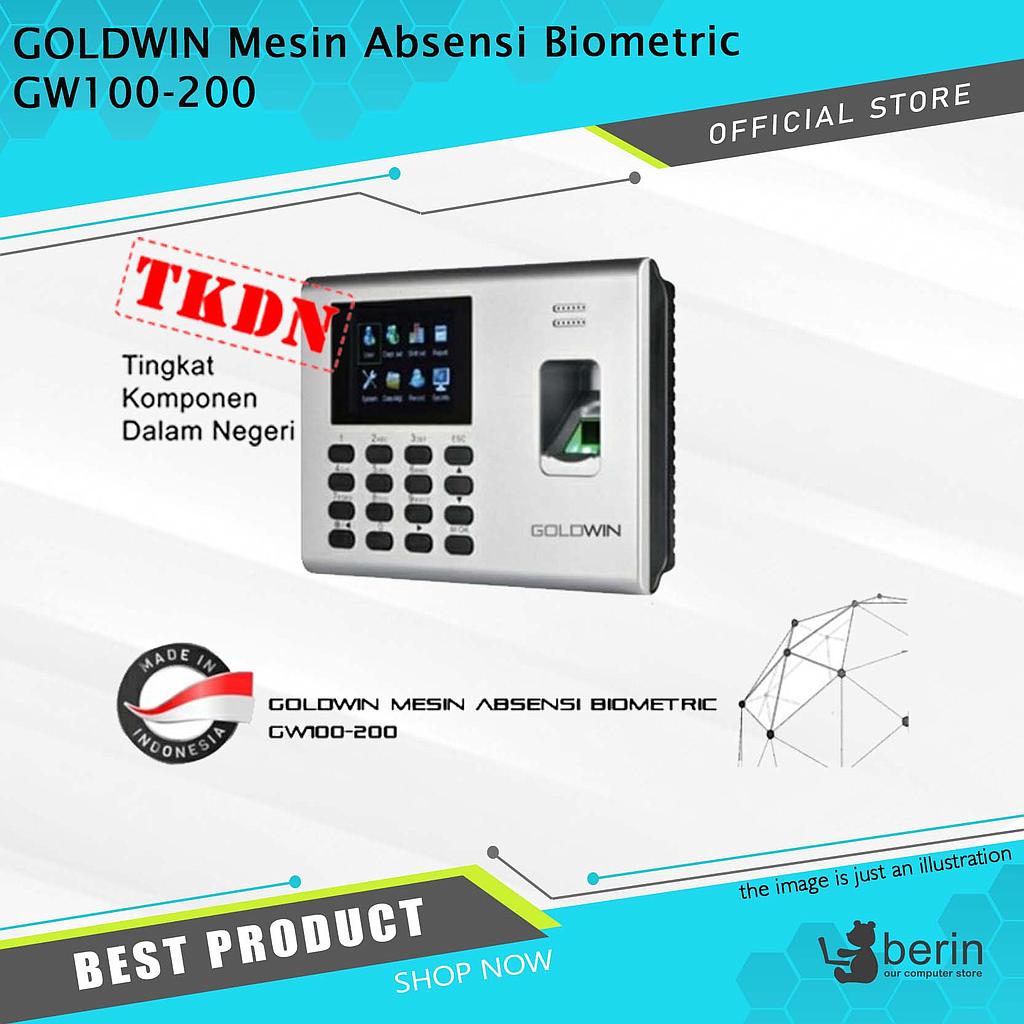 GOLDWIN Mesin Absensi Biometric GW100-200