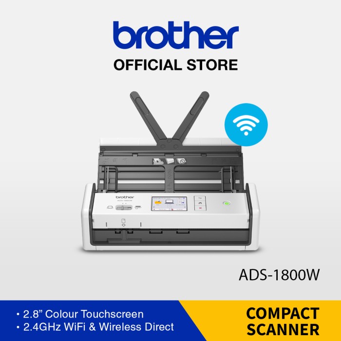 Brother Scanner ADS 1800W (Non TKDN)