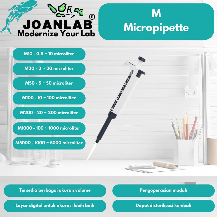 Joanlab Micropippette M20 | Non TKDN