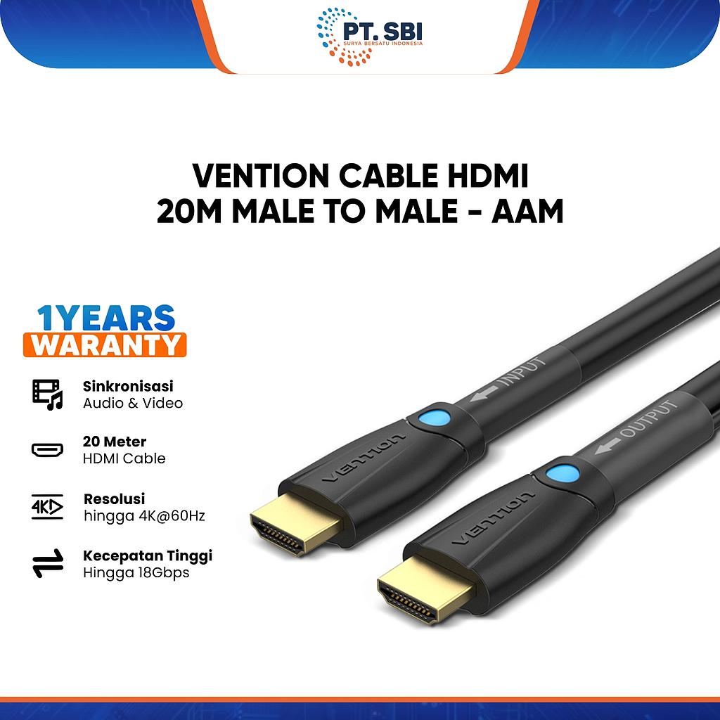 Vention cable hdmi 20m male to male - AAM