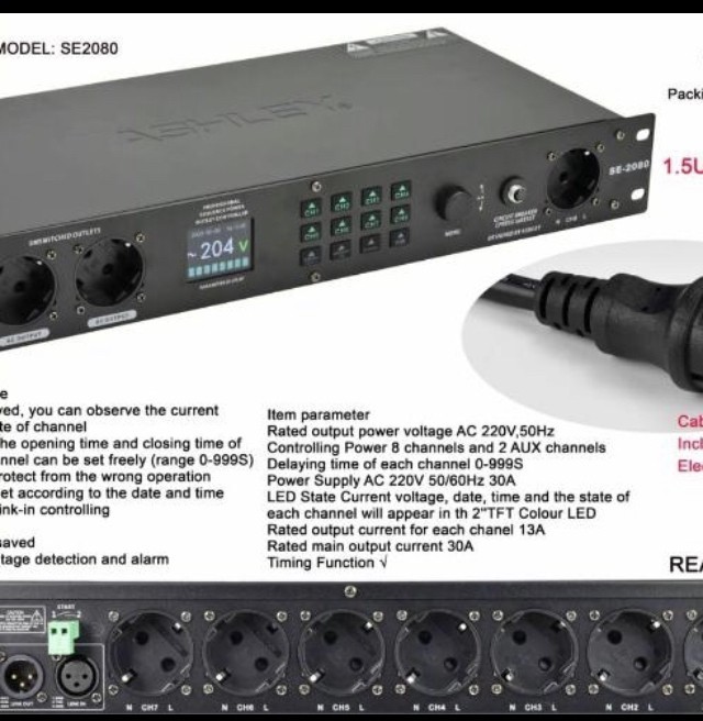 Ashley Sequencer SE2080 Non TKDN