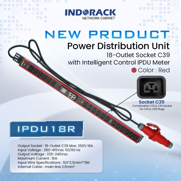 PDU (Power Distribusi Unit) Indorack