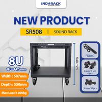 INDORACK SR508 Sound Rack 8U | Non TKDN