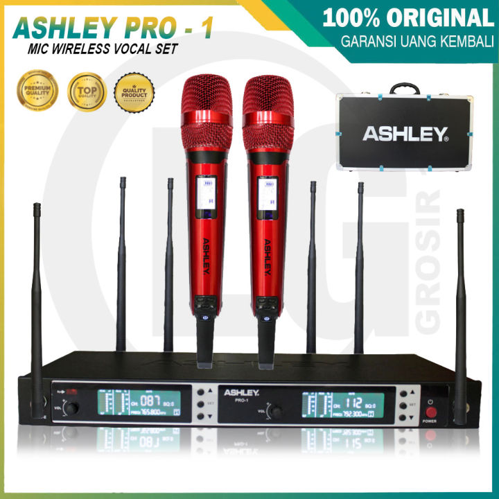 ASHLEY Mic wireless Pro 1 Handheld | Non TKDN