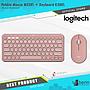 Logitech Pebble Mouse M350S + Keyboard K380S (N-112)